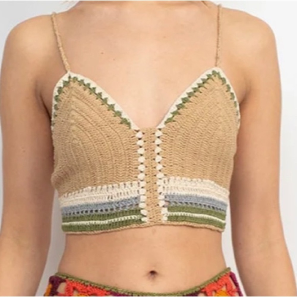 Crotchet tank for summer